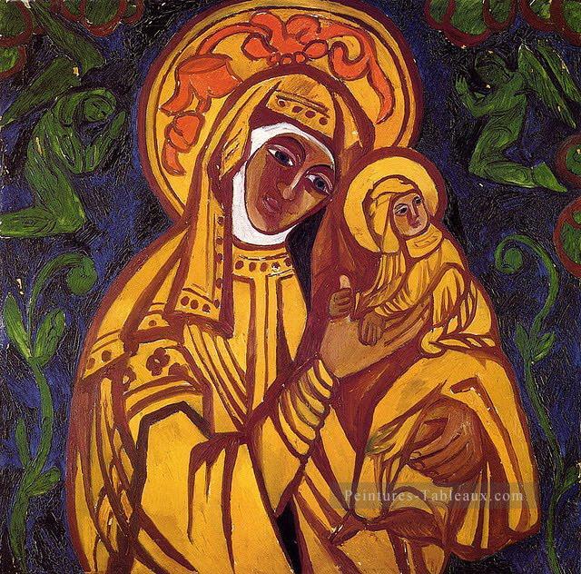 Madonna et Enfant catholique chrétien Peintures à l'huile